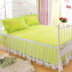 Hàn Quốc ren giường váy bedspread Simmons duy nhất mảnh chúa bảo vệ gió mùa hè 1,2 1,5 1.8m - Váy Petti ga giường viền ren Váy Petti