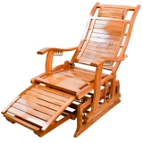 Бамбуковое рок -качалка кресло -стул Складывание обеденного перерыва качалка для взрослых балконы дома отдых с твердым деревом xiaoyao Спящее кресло Старшее кресло