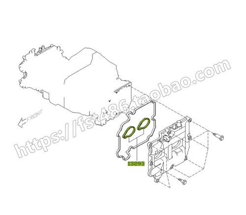 13293AA051 Subaru Forest Ren Lion Aohu Chi Peng Panta Valley покрывает зажигание зажигания