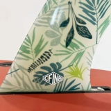 New10 -INCH Свежие листья односторонние хвостовые плавники, хвосты -сидели, стеклянное волокно хвостовое руль с одноизой