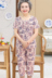 Bà nạp mùa hè vòng cổ 60-70 tuổi trung niên của phụ nữ mùa hè phù hợp với ngắn tay T-Shirt quần áo cũ đầm dự tiệc cho người lớn tuổi Phụ nữ cao cấp