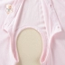 Trẻ em jumpsuit cotton kích thước lớn 2-3 năm tuổi 4-5 bé một mảnh đồ ngủ ngắn tay mỏng trẻ em romper mùa hè mở