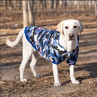 Синяя камуфляжная толстовка