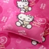 Hello Kitty dày ấm Falais bốn bộ phim hoạt hình kt flannel san hô lông cừu 1,8m mùa đông ba 4 bộ 3 bộ ga nệm Bộ đồ giường bốn mảnh