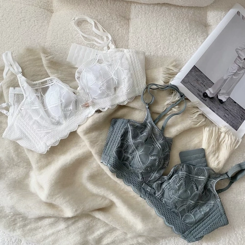 Модное кружевное нижнее белье со стальными косточками, бюстгалтер, комплект, французский стиль, по фигуре