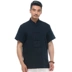 Mùa hè mới trung niên quần áo nam cổ áo cotton và vải lanh Tang phù hợp với phong cách Trung Quốc retro giản dị áo sơ mi ngắn tay quần jean nam Trang phục dân tộc