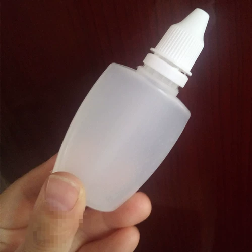 Пластиковая бутылка с пластиковой бутылкой 30 мл плоских капель капель