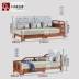 New gụ Trung Quốc gỗ đàn hương đỏ nhím sofa phần mềm góc phòng khách sofa tất cả đồ nội thất gỗ rắn ghế chaise kết hợp - Ghế sô pha ghế bành thư giãn Ghế sô pha