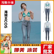 Anime One Piece COS quần áo Nami COSPLAY sexy quần áo áo tắm bikini nữ quần áo may sẵn hai năm sau