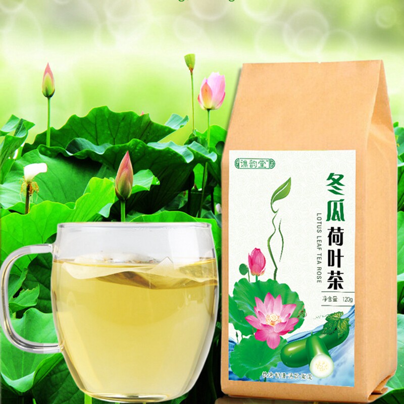 冬瓜荷叶茶瘦身决明子袋泡茶玫瑰花组合花茶