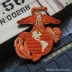 CHÚNG TÔI Hoa Kỳ Con Dấu Thủy Quân Lục Chiến Thêu Ma Thuật Sticker Đại Bàng Toàn Cầu Neo Chuỗi Thêu Armband Thêu Sticker Badge Thẻ / Thẻ ma thuật