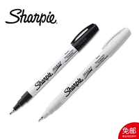 Американская краска Sanfu Sharpie Pen Pen 0,7 мм тонкая голова без выцветших черно -белых двух цветов на выбор