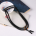Tự nhiên Obsidian Bracelet Nam Giới và Phụ Nữ Các Cặp Vợ Chồng Hàn Quốc Phật Giáo Zodiac Lucky Transit Món Quà Sinh Nhật Đồ Trang Sức Vòng đeo tay Clasp