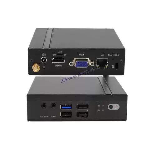 N2807 Mini Computer N2830 Терминал Small Host 2G32G NAS Network Storage Speat Route Cloud Desktop