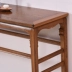 Bàn ghế gỗ cánh gà, vỏ gỗ gụ, kiểu cổ Trung Quốc, gỗ nguyên khối đơn giản, vài vỏ, vài vỏ, bàn điều khiển kiểu Trung Quốc mới - Bàn / Bàn