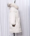Chống mùa đào da xuống áo khoác nữ Dongdaemun phần dài bọ cạp lớn cổ áo lông dày eo dây rút Hàn Quốc phiên bản của thủy triều Xuống áo khoác