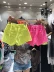 Phiên bản hàn quốc mùa xuân hè 2020 mới nữ khoét eo cao thời trang cotton nguyên chất túi thun co giãn eo kẹo màu quần short - Quần short