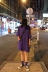 Mùa hè Hàn Quốc phiên bản lớn của phụ nữ béo mập thả lỏng học sinh áo sơ mi màu rắn lười dài phần váy ngắn tay - Áo phông