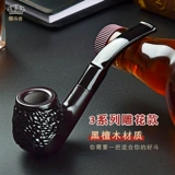 Мундштук ручной работы, старомодная портативная курительная трубка из сандалового дерева