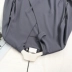 Dài tay áo nữ A 13 Hàn Quốc phiên bản của máy cẩn thận lỏng rỗng V-Cổ treo cổ áo sơ mi màu rắn áo sơ mi khí