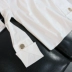 Áo có hương vị Hồng Kông C 22 khí chất cotton đa năng chạm đáy áo dài tay