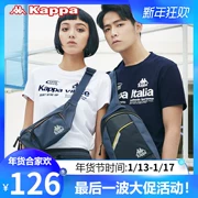 [惠] Áo phông thể thao nữ Kappa cổ tròn thể thao tay ngắn nữ tay ngắn 2017 mới K0722TD64