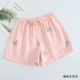 Mùa hè mềm mỏng cotton hai lớp gạc đồ ngủ nữ quần short chải bông cho quần nhà - Quần tây