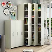 Tủ sách đa năng đơn giản kết hợp tủ sách trẻ em tủ ẩn di động tủ khóa đẩy kéo tủ sách tủ nóng