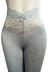 Phần mỏng phương thức quần bông của phụ nữ mảnh duy nhất chặt chẽ ấm áp đường quần quần bông quần ren xà cạp