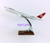 Ưu đãi đặc biệt 32cm nhựa BoeingB777-200 Mô hình máy bay mô phỏng tĩnh Tukish của hãng hàng không Thổ Nhĩ Kỳ hinh máy bay Chế độ tĩnh