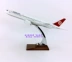 Ưu đãi đặc biệt 32cm nhựa BoeingB777-200 Mô hình máy bay mô phỏng tĩnh Tukish của hãng hàng không Thổ Nhĩ Kỳ hình moto Chế độ tĩnh