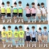 Đồng phục học sinh mẫu giáo Đồng phục học sinh mùa hè quần áo phù hợp với sáu một quần áo biểu diễn quần áo trẻ em lớp bông - Đồng phục trường học / tùy chỉnh thực hiện