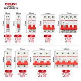 Delixi DZ47S Air Switch 2p63a16a Small 32a Lecule Lecker 1p20a пустое 3p Home 100a