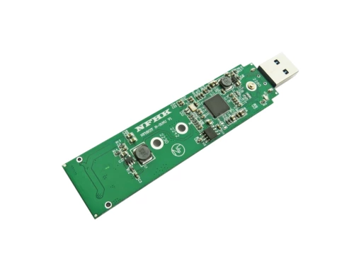 USB 3.0 3.1 к NVME SATA Двойной протокол M.2 NGFF SSD Мобильный жесткий диск коробка
