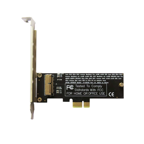 Card Card Card Card подходит для 2013 года ~ 2017 MacBook Air A1466 A1465 SSD