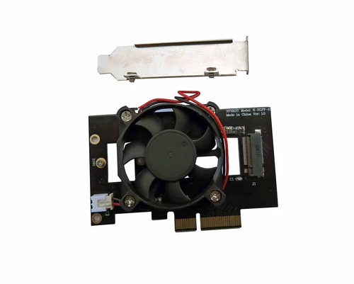 Halfhight Change Fan Fan Охлаждение PCIE X4 NVME M.2 NGFF SSD для карты ротора PCIE X4