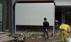 Огнестойкая дверь 苏州水晶卷帘门透明电动门 商场防盗卷闸门 洗车店 遥控自动卷门