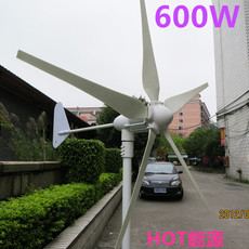 Ветрогенератор 600Вт 12В/24В/48В высокий эффективный постоянный