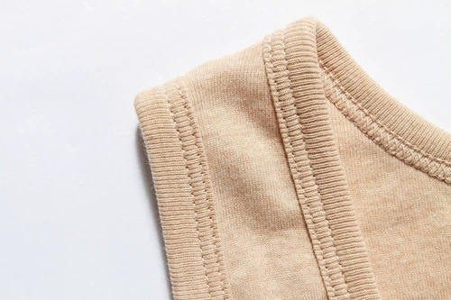 Одна бесплатная промоушена доставка 2308 гонений за оленей Pure Cotton Corean версия стройного хлопкового рукавочного жилета, чтобы купить три Get One
