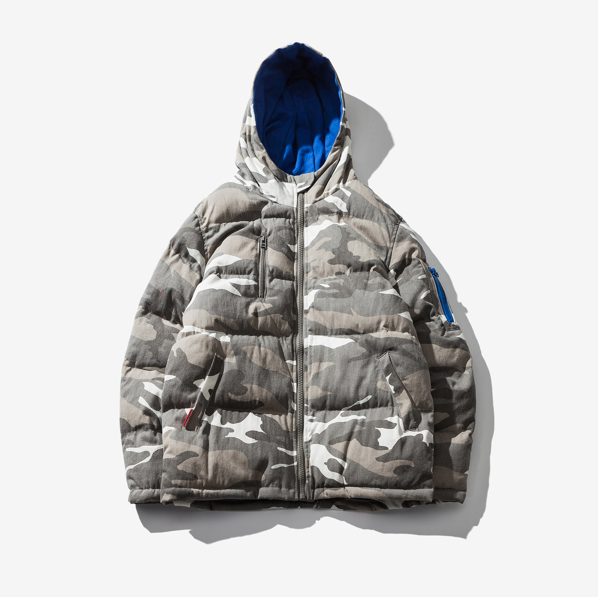 (白底平铺图)日系街头复古白色迷彩潮流加厚棉衣bm1712-p240