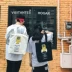 Đàn ông và phụ nữ đơn giản túi vải vai túi xách tay công suất lớn mua sắm sinh viên phiên bản Hàn Quốc của túi vải văn học retro hoang dã - Túi của con người