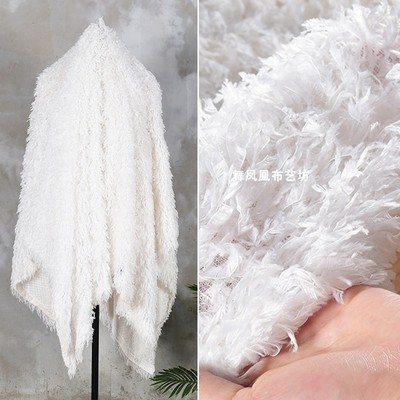 taobao agent Tu Concubine Poon Feather Flurdy Skin Labor Bad Plush Cosmetic Photography Background Design DIY fabric