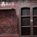 Yu Gu Xuan Mahogany bàn ghế tủ sách Taipan Đài Loan màu đen gỗ hồng mộc lá rộng bàn gỗ sang trọng - Bộ đồ nội thất nội thất phòng ngủ Bộ đồ nội thất