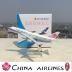 16 cm hợp kim máy bay mô hình China Airlines B747-400 Đài Loan Trung Quốc mô phỏng tĩnh máy bay chở khách mô hình mô hình bay mo hinh may bay Chế độ tĩnh