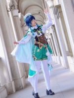 hu tao cosplay sexy Wendy cos trang phục đầy đủ Genshin Impact anime game cosplay bộ đồ nữ bao gồm đàn organ tóc giả giày cosplay kamisato ayato