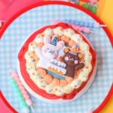 Мультяшная милая ретро глина, с медвежатами, наряжаться