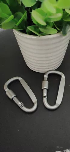 Высококачественный матовый металлический безопасный брелок, 6см, алюминиевый сплав