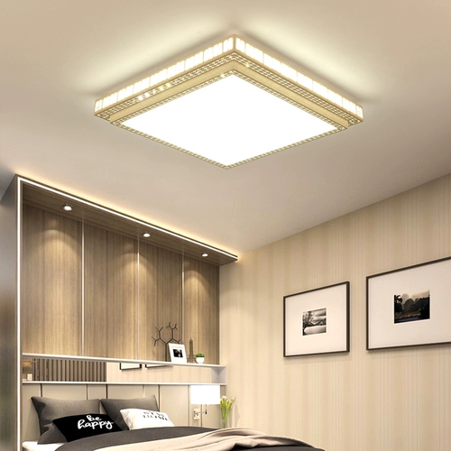 Прямоугольный светодиодный креативный современный и минималистичный потолочный светильник для гостиной для спальни