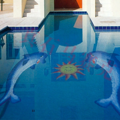 【Настоящий камень】 Личная мозаика на заказ головоломки для бассейна покраска бассейн.