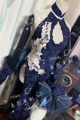 taobao agent 【Mimosa】cosplay clothing*cos*Azur route*Black Prince*New Year*New Year*Cheongsam